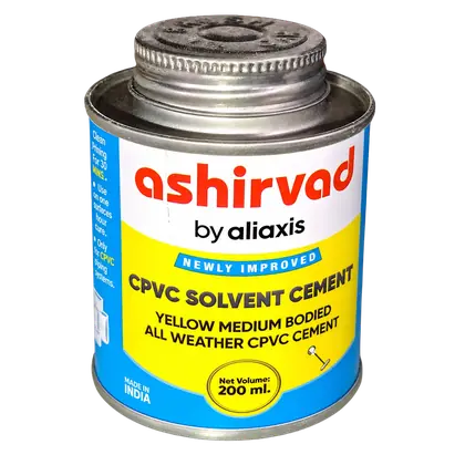 Ashirvad Flowguard Plus 1 Step CPVC Yellow Medium Solvent Cement