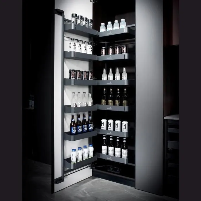 Hettich Duo 6 Tier Frame with Baskets (Pantry Unit), 50Kg