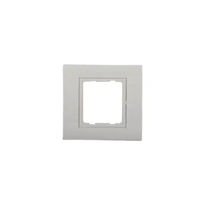 Anchor Tresa Plate with Frame, White
