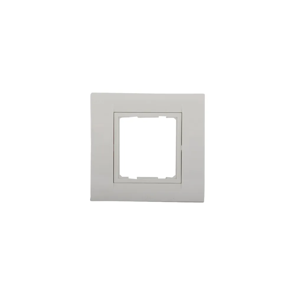 Anchor Tresa Plate with Frame, White