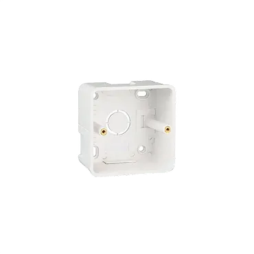 Anchor PVC Surface Box, White
